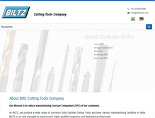 Tablet Screenshot of biltzindia.com